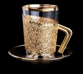 Чайный набор "Tea Gold", хрусталь, SG6429, Precious Cre Art, Италия Чайный набор "Tea Gold", хрусталь, SG6429, Precious Cre Art, Италия