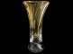 Ваза на ножке 40 см "Светла - Моцарт", амбер, Aurum Crystal s.r.o. item