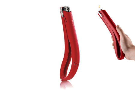 Зажигалка AdHoc, серия FIRE FINGER, красный без инд.упаковки item