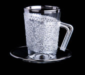 Чайный набор "Tea Silver", хрусталь, SG6429, Precious Cre Art, Италия Чайный набор "Tea Silver", хрусталь, SG6429, Precious Cre Art, Италия