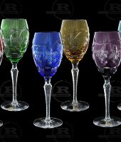 Набор бокалов для вина "Виноград", 6 шт, Caesar Crystal Bohemiae