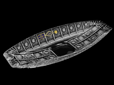 Салатник овальный 36 см, хрусталь, Aurum Crystal s.r.o. item
