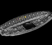 Салатник овальный 36 см, хрусталь, Aurum Crystal s.r.o.