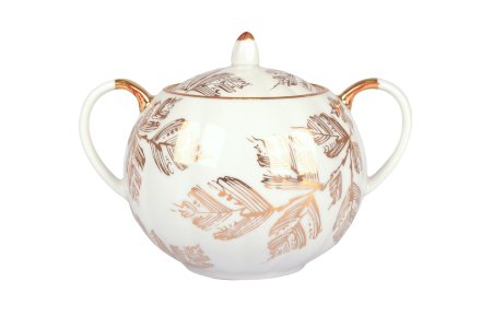 Чайный сервиз 15/6 "Тюльпан - Золотая ветка", Дулёвский фарфор item