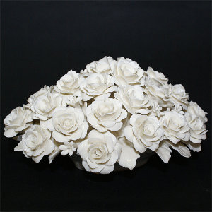 Декоративная корзина с розами, Artigiano Capodimonte item