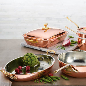 Блюдо прямоугольное с бронзовыми ручками "Historia decor", 32х24 см, Ruffoni item