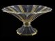 Салатник на ножке 34 см "Lilit Golden Black", Vaclav Ruzicka item