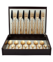 Набор столовых приборов 24/6 "Mezzo Gold", Cutipol