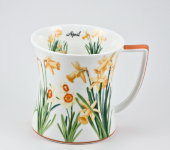Кружка 450 мл "Цветочная симфония - Апрель", Royal Bone China Кружка 450 мл "Цветочная симфония - Апрель", Royal Bone China
