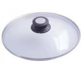 Крышка стекло, ручка - бакелит, 24 см., Choc Induction, De Buyer Крышка стекло, ручка - бакелит, 24 см., Choc Induction, De Buyer