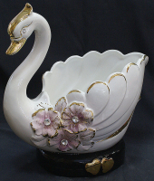 Фруктовница "Лебедь", Ceramiche Ferraro