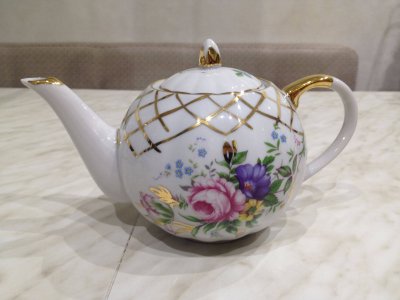 Чайный сервиз 15/6 "Тюльпан - Саксонский букет", Дулёвский фарфор item