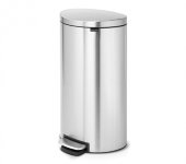 Мусорный бак с педалью с защитой от отпечатков MC, 30л FB, 482007, Brabantia Мусорный бак с педалью с защитой от отпечатков MC, 30л FB, 482007, Brabantia