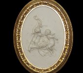 Барельеф "Ангелочки с виноградом", Porcellane Principe Барельеф "Ангелочки с виноградом", Porcellane Principe