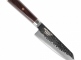 HC/HEXA-EW-KI-18 Нож кухонный, kiritsuke 18 см, дамасская сталь VG10 (67 слоев), рукоять черное дерево (DKK-BA) item