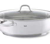 Жаровня овальная со стеклянной крышкой, 8.8л, Fissler Жаровня овальная со стеклянной крышкой, 8.8л, Fissler