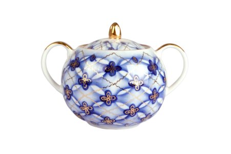 Чайный сервиз 15/6 "Тюльпан - Сеточка", Дулёвский фарфор item