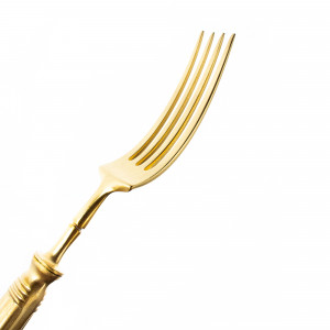 Набор столовых приборов 24 предмета, матовая позолота, LINE Matte Gold Brushed, подарочная упаковка, Cutipol item