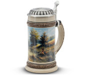 Пивная кружка "Pheasant", 0.5 л, керамика, 93402, Artina Пивная кружка "Pheasant", 0.5 л, керамика, 93402, Artina
