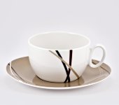 Чайная пара "Мокко" 390 мл, Royal Fine China Чайная пара "Мокко" 390 мл, Royal Fine China