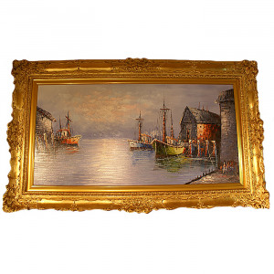 Картина "Штиль", 90х150 см, Bertozzi Cornici item