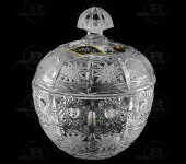 Доза с крышкой 9.2 см, хрусталь, Aurum Crystal s.r.o.