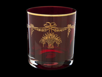 Стакан для виски "Рубин корзинки", набор 6 шт, Rona item
