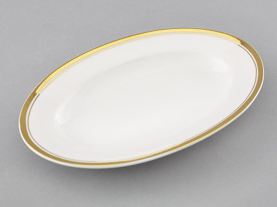 Блюдо овальное, 32 см, Сабина "Отводка золото", 0511, Leander item