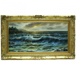 Картина "Буря", 90х150 см, Bertozzi Cornici item