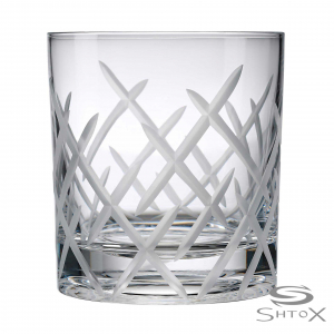 Бокал для виски вращающийся (матовые линии), 011M, Shtox item