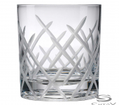 Бокал для виски вращающийся (матовые линии), 011M, Shtox
