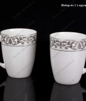 Набор кружек "Романс", 2шт, Takito