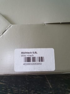 Пивная кружка "Hirsch", 0.5 л, керамика, 93395, Artina item