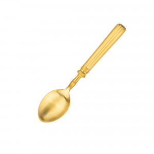 Набор столовых приборов 72 предмета на 12 персон, матовая позолота, LINE Matte Gold Brushed, подарочная упаковка, Cutipol item