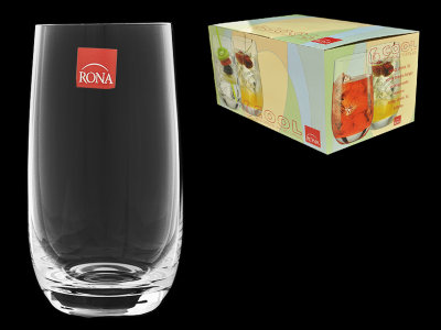 Стакан для воды "Cool" высокий, набор 6 шт, Rona item