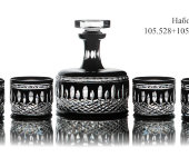 Набор для виски Black, хрусталь, Cristallerie Strauss S.A. Набор для виски Black, хрусталь, Cristallerie Strauss S.A.