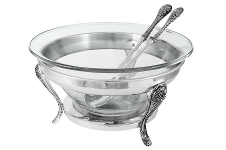 Салатник Британи, сервировочные ложка, вилка item