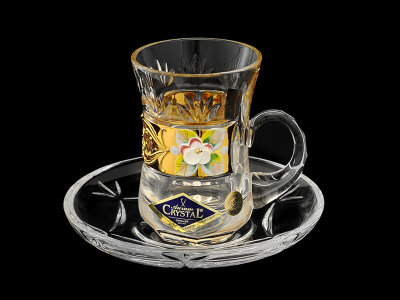 Набор для чая "Армуд", Aurum Crystal, Чехия item