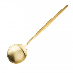 Набор столовых приборов 24/6 с матовой позолотой, MOON Gold Brushed, подарочная упаковка, Cutipol item