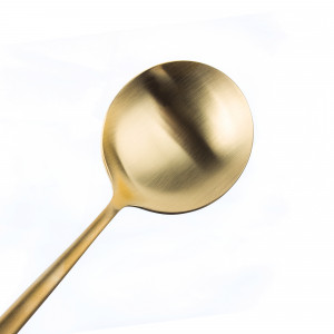 Набор столовых приборов 24/6 с матовой позолотой, MOON Gold Brushed, подарочная упаковка, Cutipol item