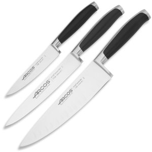 Набор из 3-х ножей с белой подставкой, Kyoto, Arcos item